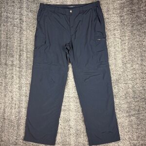 Columbia Omni Shade Men's 40W 32L Sun Protection Fishing Cargo Convertible Pants